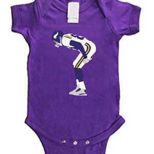 Randy Moss Minnesota Vikings Mooning Baby Onesie
